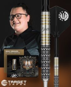 B-Ware - Verpackung eingerissen Target Beau Greaves Japan Edition Swiss Point 90% Steeldarts 22 Gramm Steeldarts