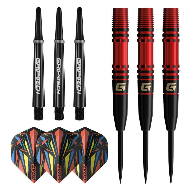 GOAT Athlete Red 90% Steeldarts 23,5 Gram Steeldarts