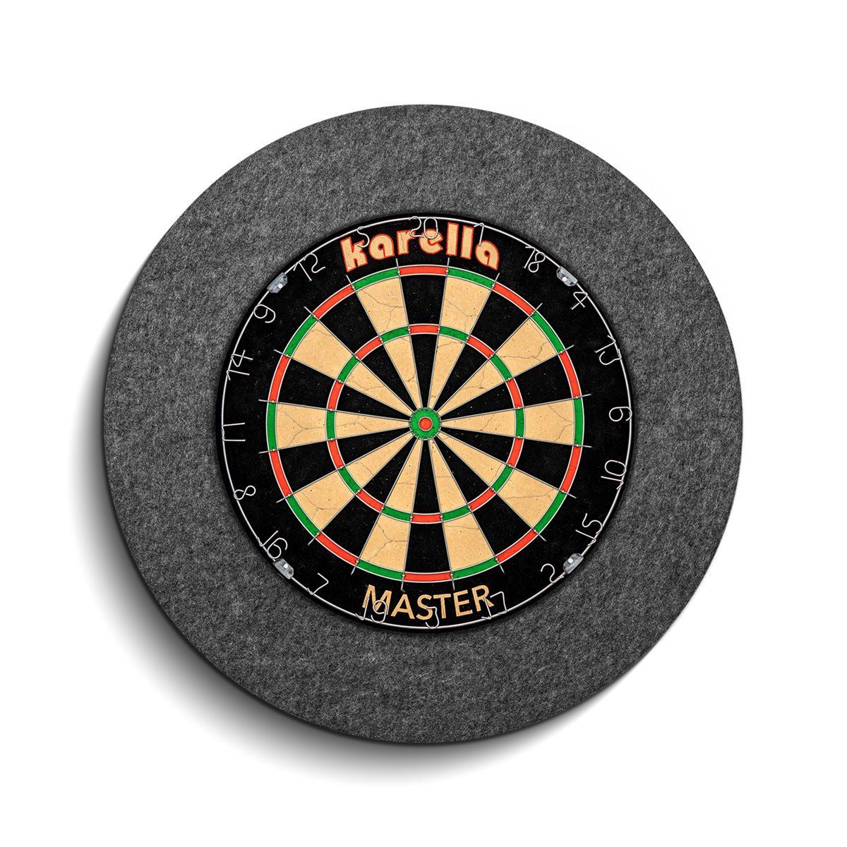 1 tlg. Karella Ultimo Catchring Surround für Steeldartboards Steel Dartscheibe Schallschutz