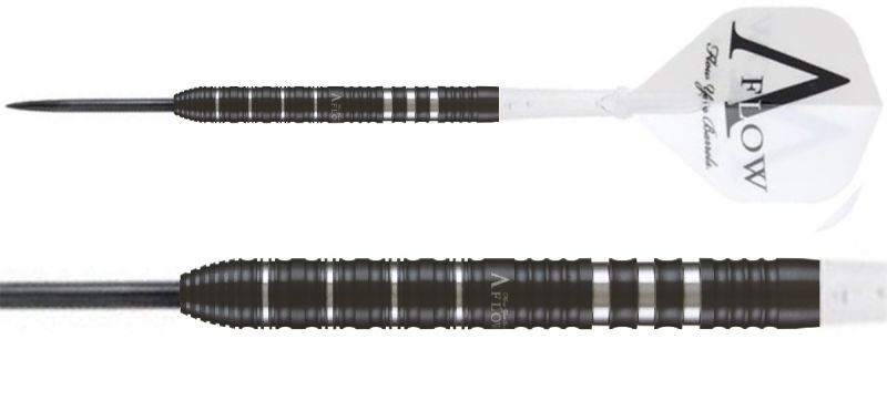 Dynasty Black Line "Eddie 1.1" Black Edward Shouji Foulkes 95% Steeldart 21 Gramm Steeldarts