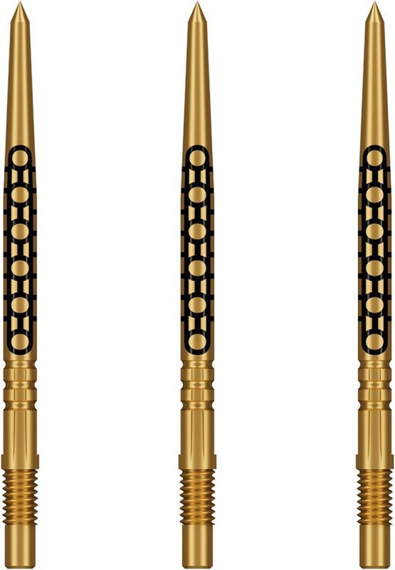 Shot! Goths Turbo Points TP 30/40 mm Gold/Schwarz Wechselspitzen