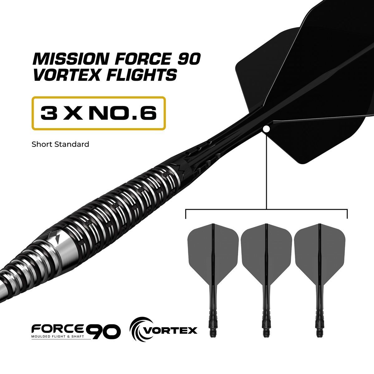 Mission Cameron Carolissen RP 95% Steeldarts 21/23 Gram Steeldarts