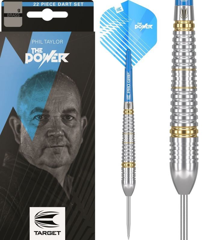 Target PHIL TAYLOR BRASS Steeldart 22 Gramm Steeldarts