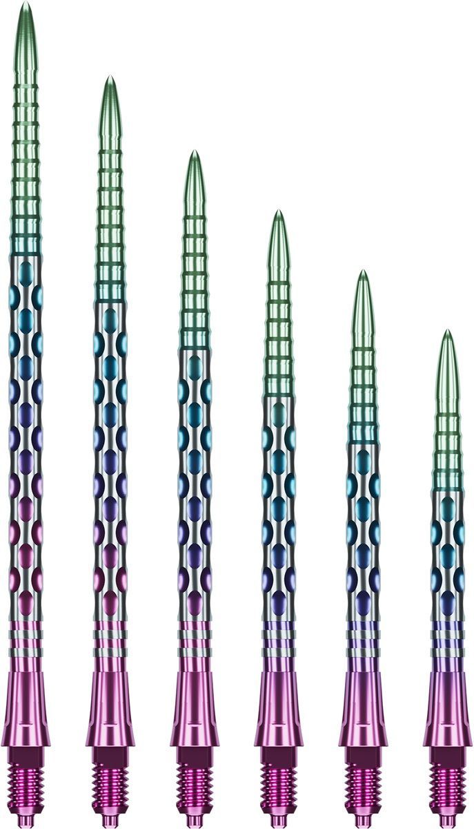 Caliburn EZ EVO Points Dual Grid Dots Rainbow 28/32/36/40/45/50 mm Wechselspitzen