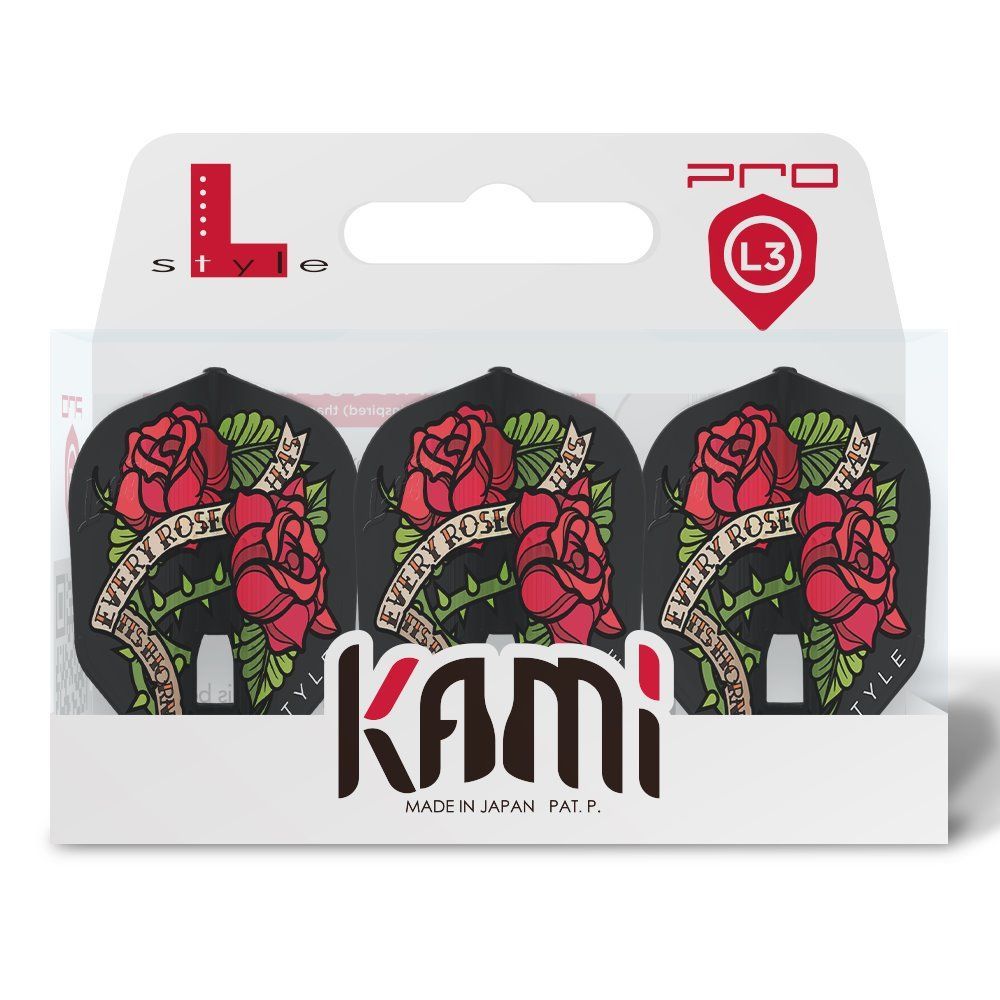 L-Style Champagne Flights Pro Kami Signature Lisa Ashton V1 Black L3 Shape Flights