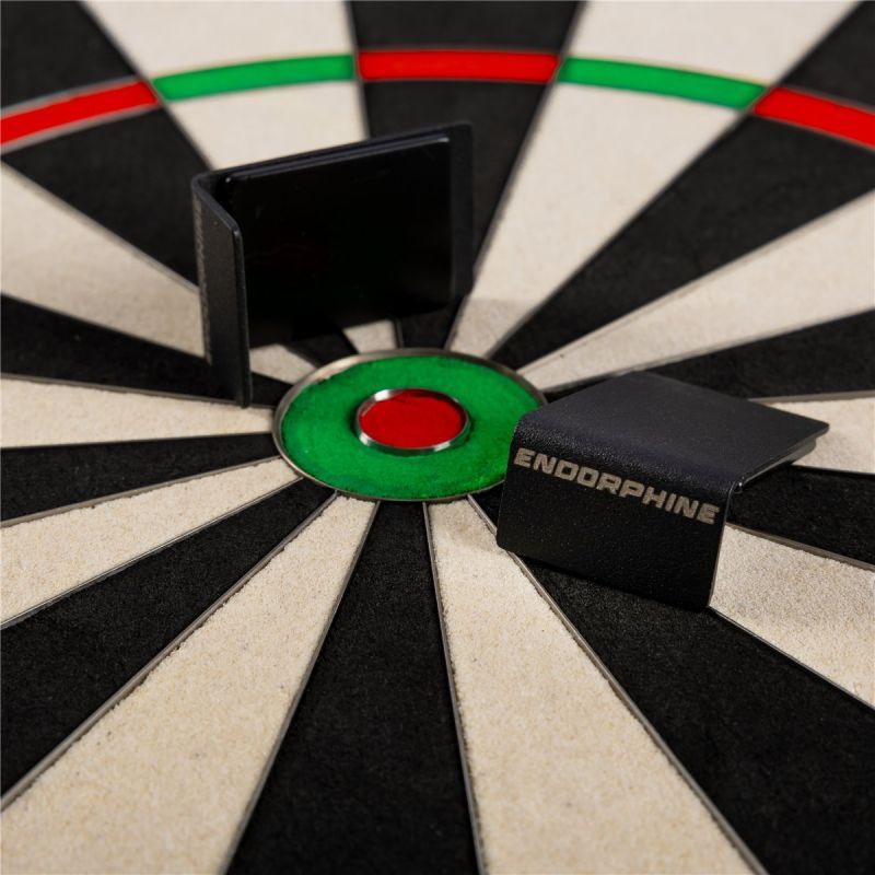 Precise180 Endorphine Dartboard inkl. Zahlenring Bristle Board