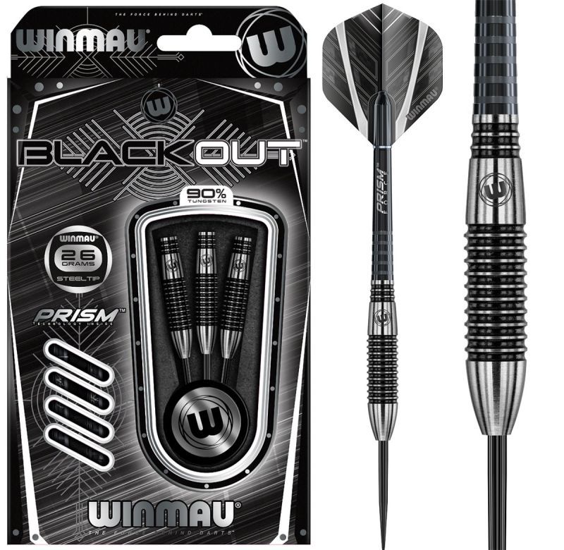Winmau Blackout M1 Steeldarts 24/26 Gramm Steeldarts