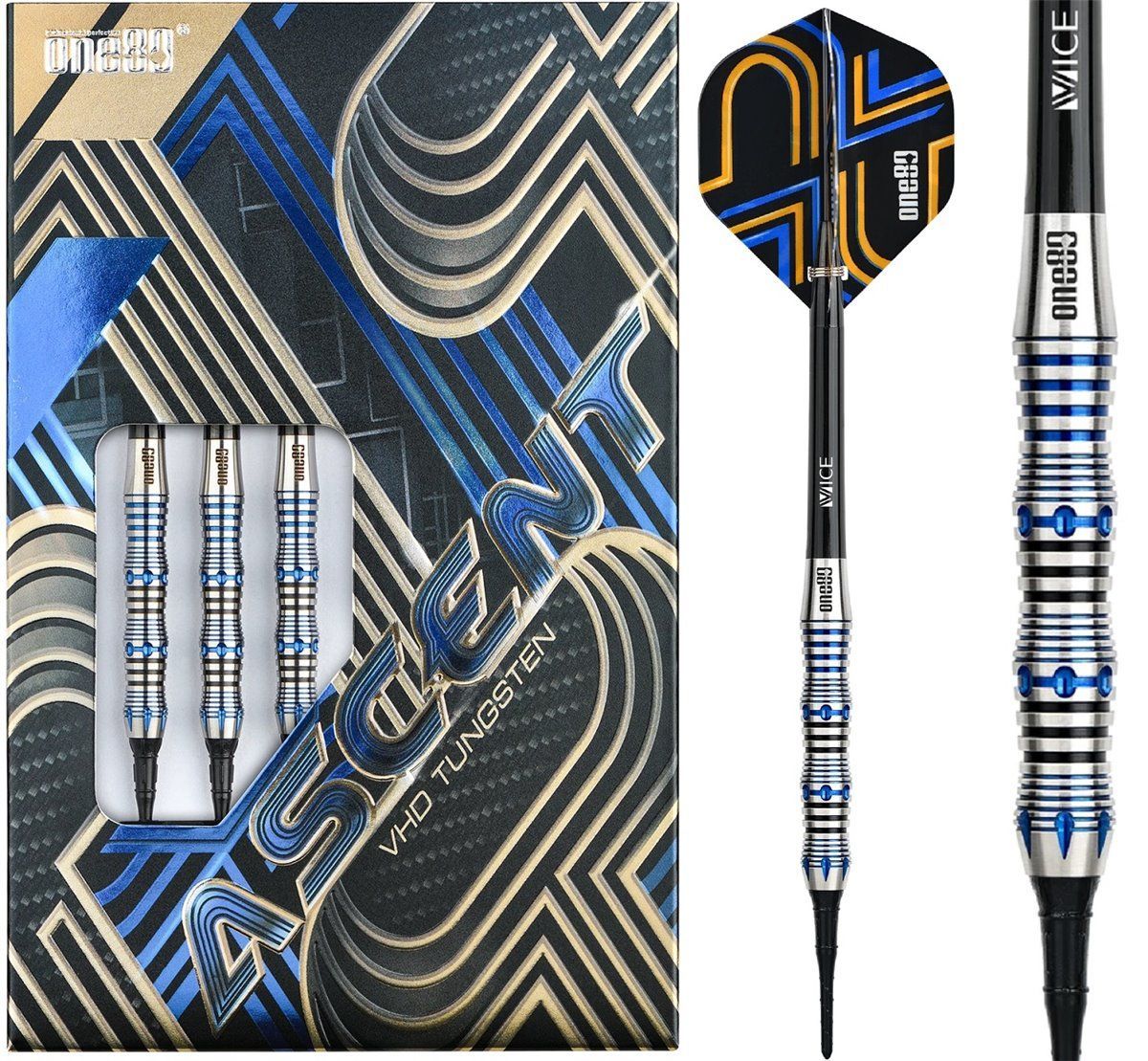 One80 Ascent 02 Softdarts 18/20 Gramm Softdarts