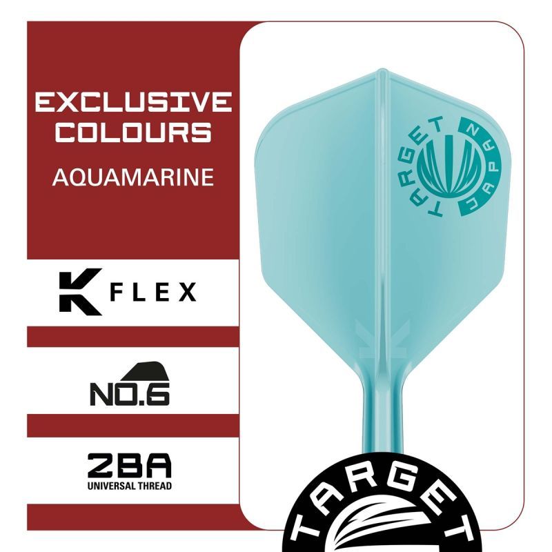 Target Japan Exclusive Aqua K-Flex Shaft/Flight System Shape No6 Shafts