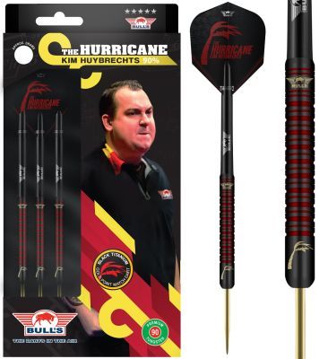 Bull's Kim Huybrechts 90% Black Titanium 22/23/24 Gramm Steeldarts