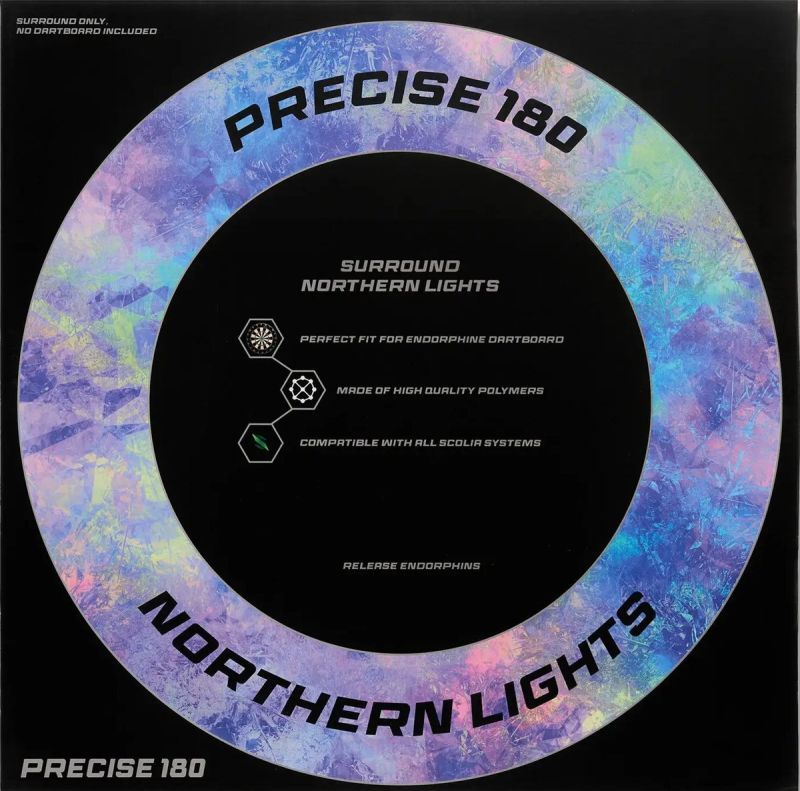 1 tlg. Precise180 Northern Lights Dart Catchring Dart Auffangring Surround Auffangring