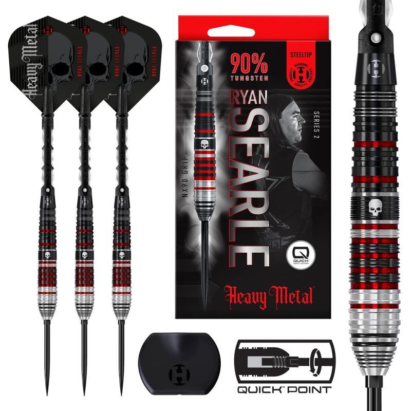 Harrows Ryan Searle G2 Quick Point 90% Steeldarts 22/23/24/26/30/32 Gramm Steeldarts