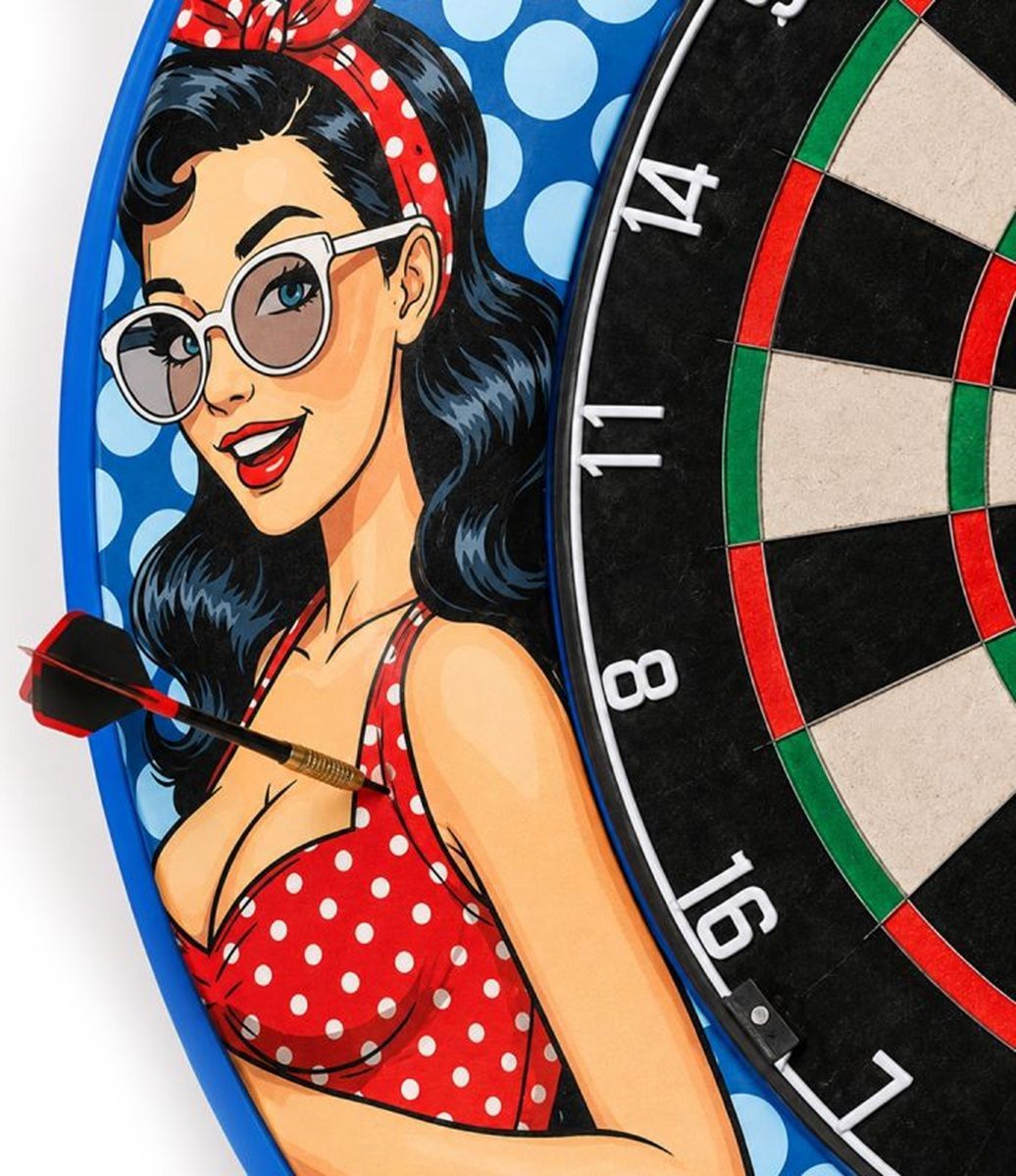 Karella PlayGirl Catchring Surround für Steeldartboards Wandschutz