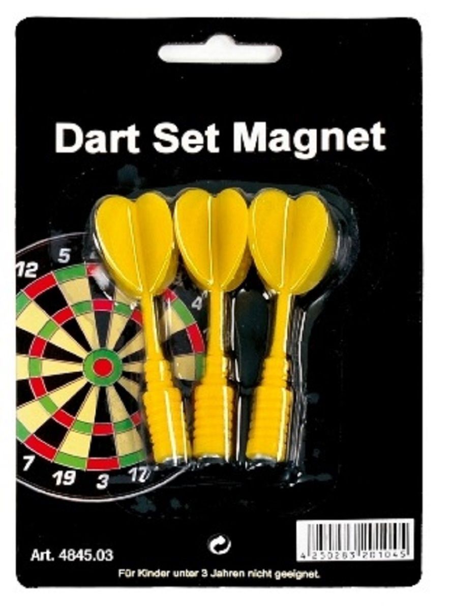 Magnet-Dart-Ersatzpfeile gelb Kinderdart