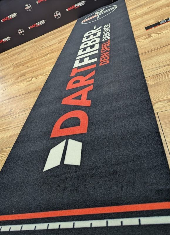Darts Carpet Finish Dart Matte 60x300 cm mit Abwurfmarkierung Teppich Dart Schutzmatte