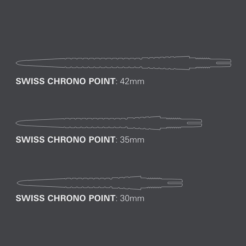 Target Chrono Storm Swiss Point 30/35/42 mm Gold/Black/Silver Wechselspitzen