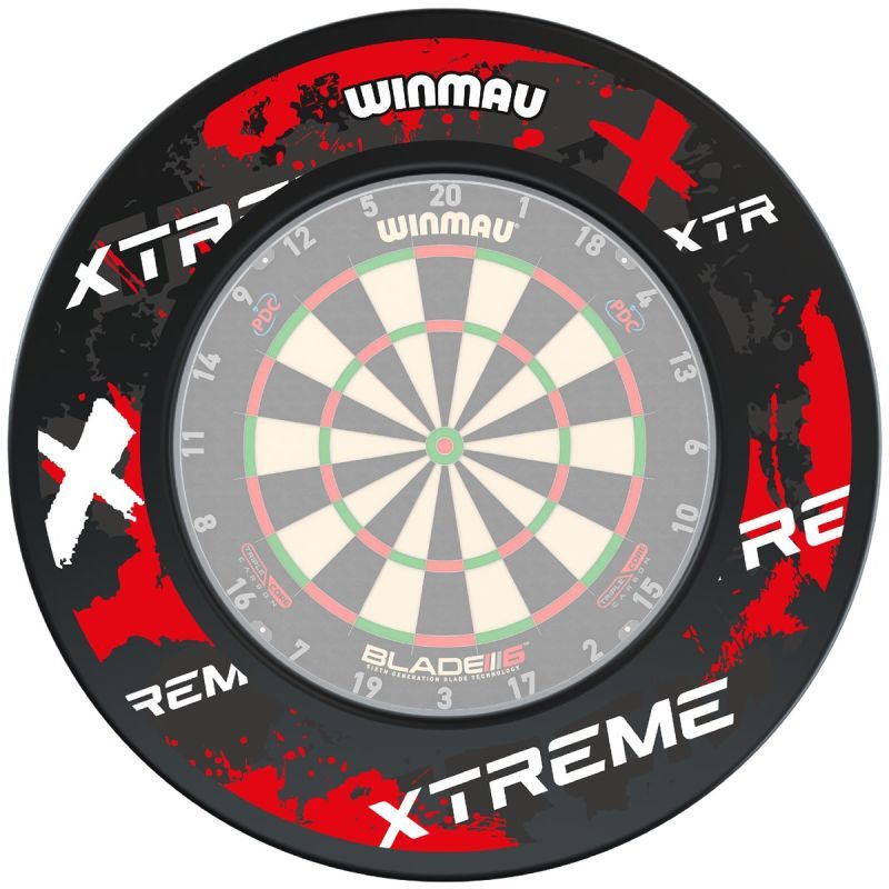 Winmau Xtreme Red Surround per bersaglio / Anello di protezione Auffangring
