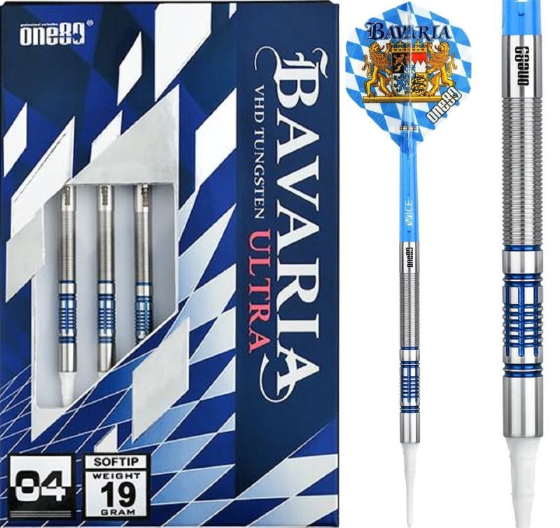 One80 Bavaria Ultra 04 Softdarts 19 Gramm Gewinde 2BA Softdarts