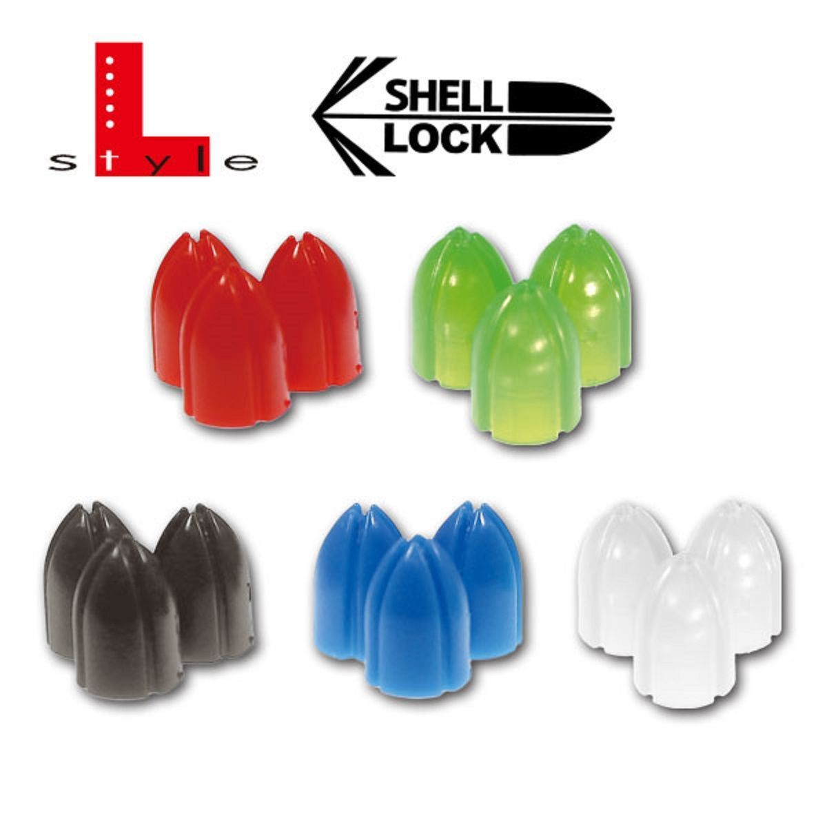 L-Style Shell Lock Caps Zubehör Shafts Caps Ring für Flights