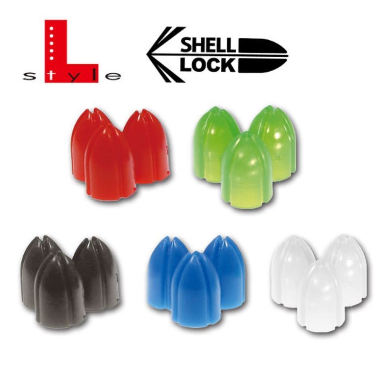 L-Style Shell Lock Caps Zubehör Shafts Caps Ring für Flights