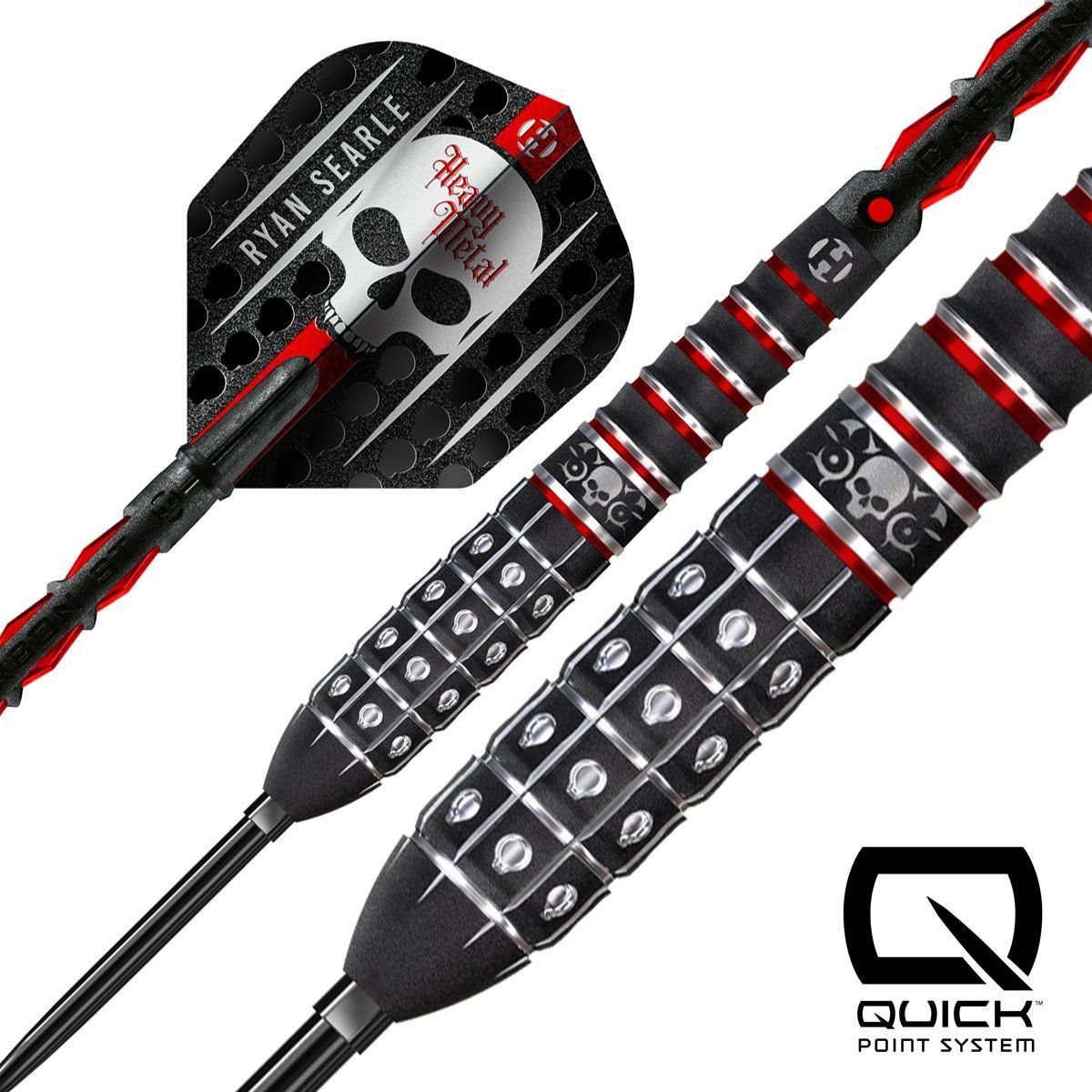 Harrows Ryan Searle G3 90% Quick Points Steeldarts 22/23/24/26/30/32 Gramm Steeldarts