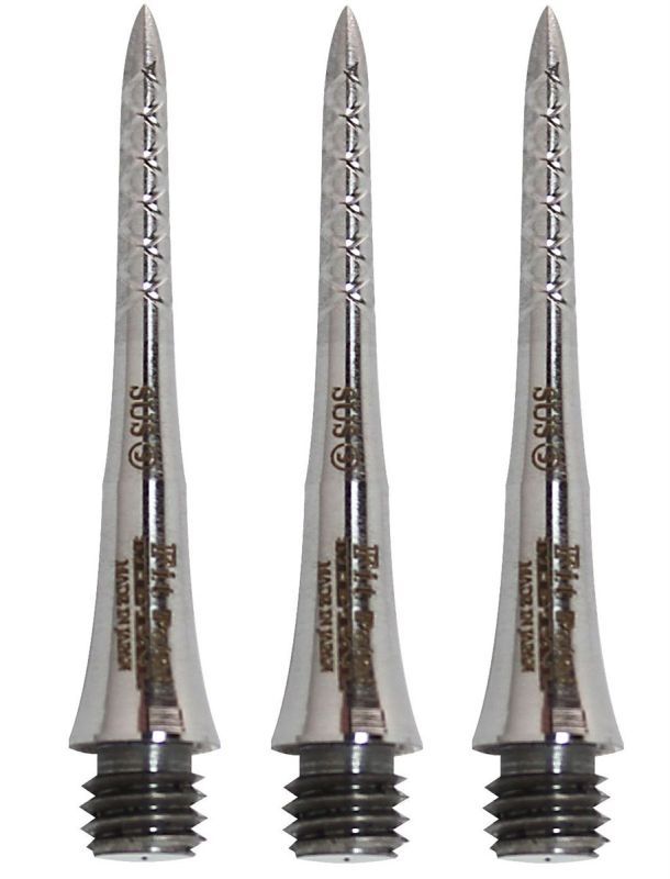 Cosmodarts Metal Stainless Fit Point SUS Spiral Wechselspitzen 2BA Gewinde Schraubspitzen Tips
