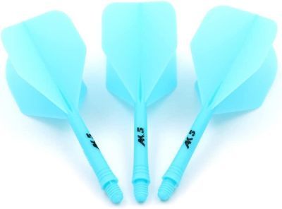 Cuesoul aletta per freccette/Asta AK5 Blu Standard Flights