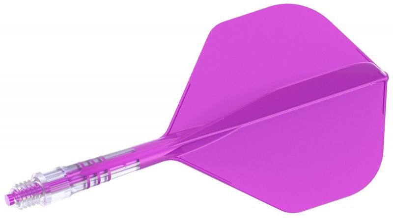 Cuesoul aletta per freccette/Asta ROST T19 Carbon Asta Viola/Viola Standard Flights
