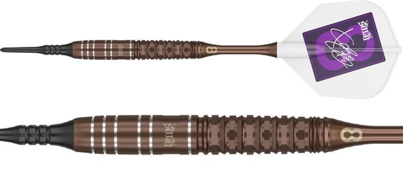 Prodotto di Retoureware Target Keita Ono Solo G6 Silica Premium Limited Edition 90% 2BA Le mie freccette elettroniche Soft Tip 17,5 Grammi Softdarts