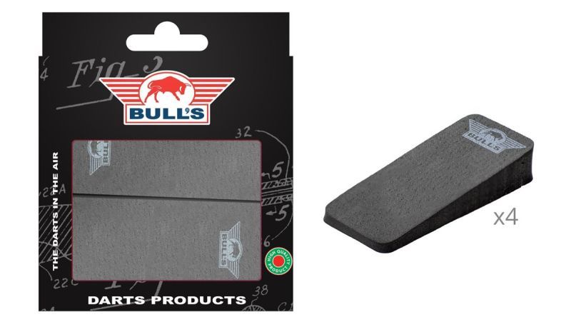 Bull´s Wedges Abstandshalter Keil Board (4er-Set) für Dartboard Zubehör Dartboard