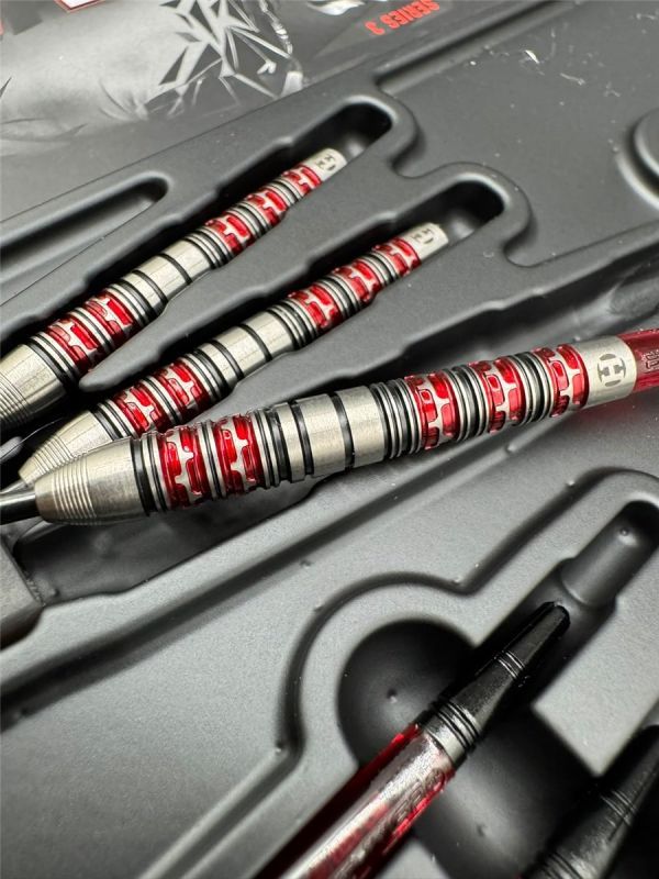 Harrows Damon Heta The Heat G3 Steeldarts 90% 21/23/25 Gramm Steeldarts