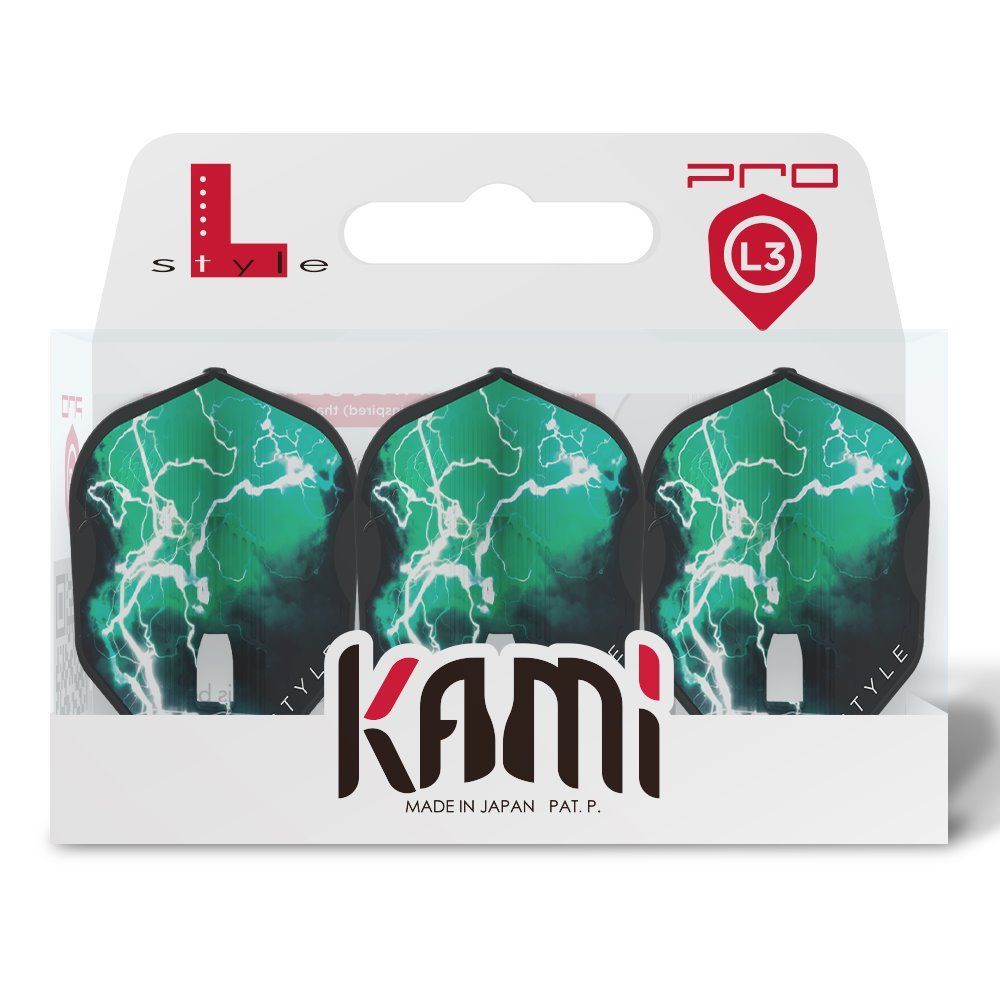 L-Style Champagne Flight per freccettes Pro Kami Signature Boris Krcmar V1 L3 Shape Flights