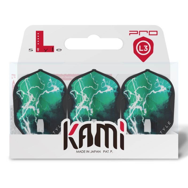 L-Style Champagne Flight per freccettes Pro Kami Signature Boris Krcmar V1 L3 Shape Flights