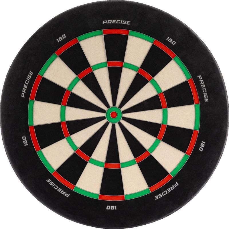 Precise180 Endorphine Dartboard ohne Zahlenring Bristle Board
