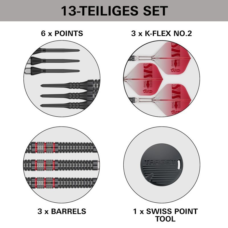 Target Nathan Aspinall 95K 95% Softdarts 18 Gram Softdarts