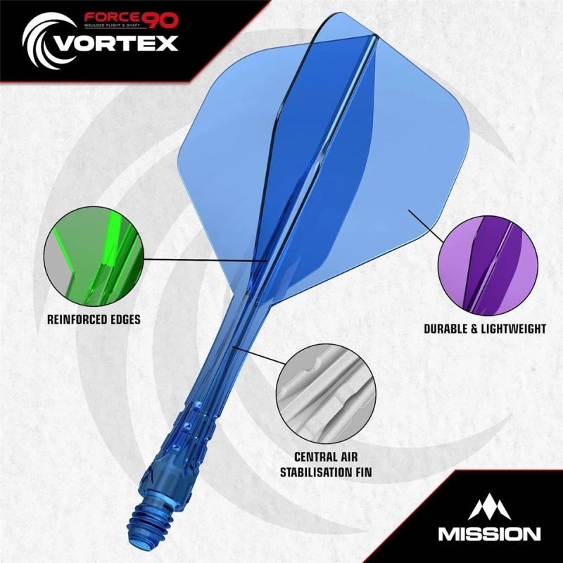 Mission Force 90 Vortex – Sistema Flight/Shaft per Freccette Shafts