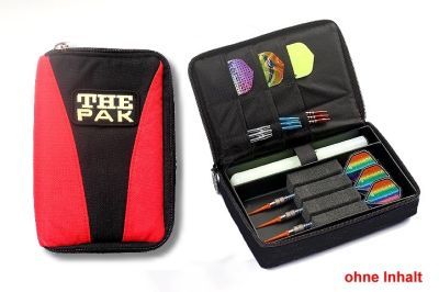 Darttasche THE PAK-MULTI, Farbe rot / schwarz Case