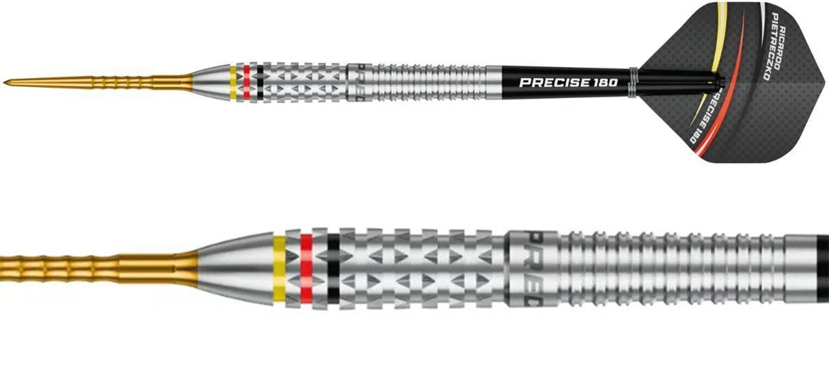 Precise180 Ricardo Pietreczko 90% Freccette Steel Tip 21/23/25 Grammi Steeldarts