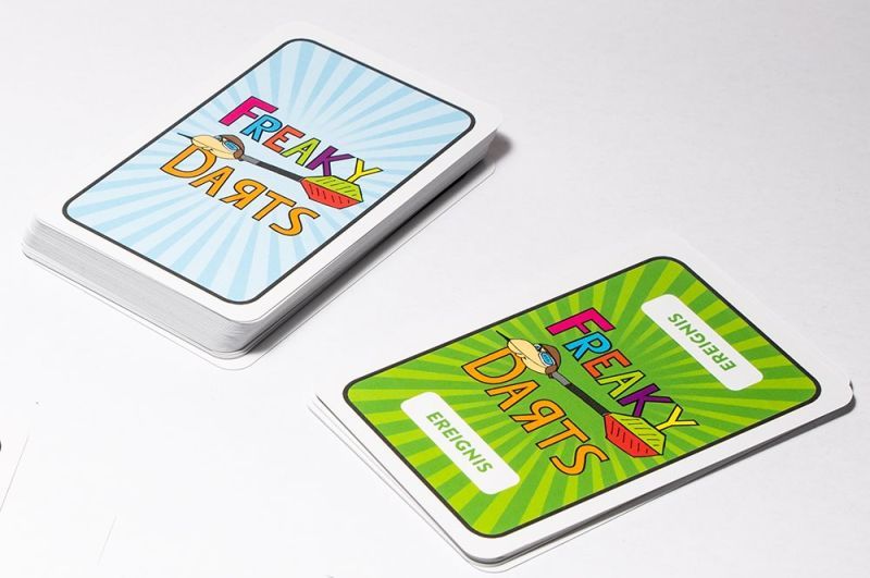 Freaky Darts Das etwas andere Dart Spiel Kartenspiel Spielkarten