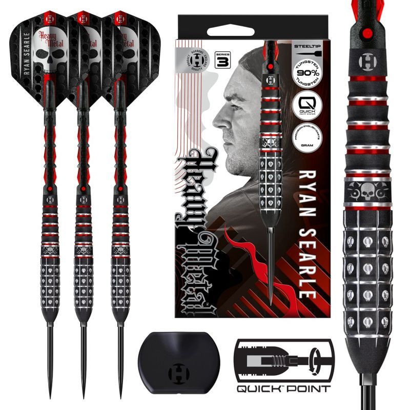 Harrows Ryan Searle G3 90% Quick Points Steeldarts 22/23/24/26/30/32 Gramm Steeldarts