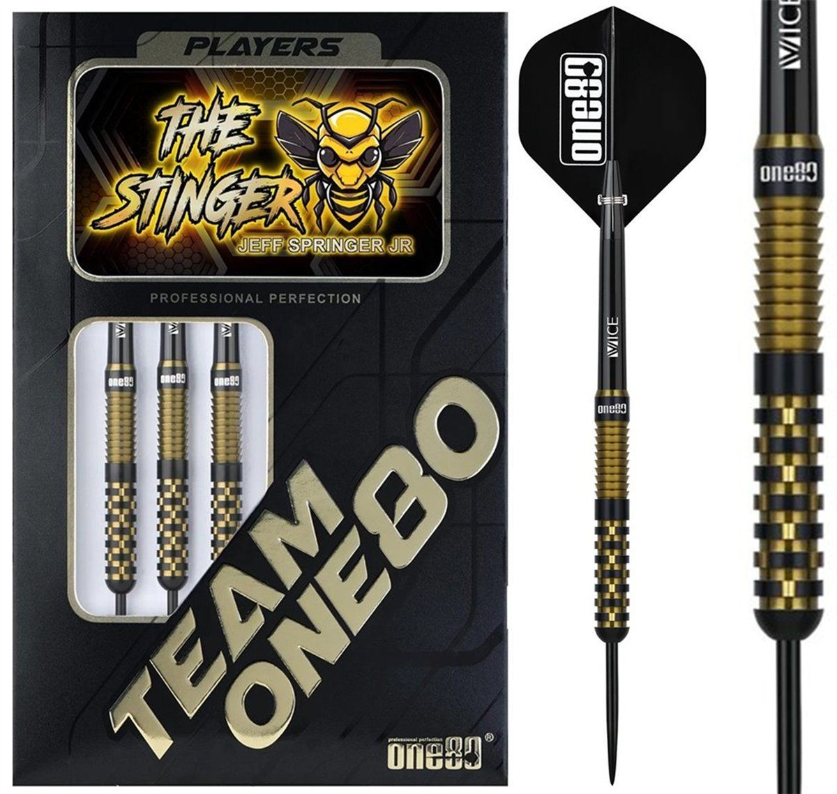 ONE80 Jeff Springer Signature Steeldarts 22/24 Gramm Steeldarts