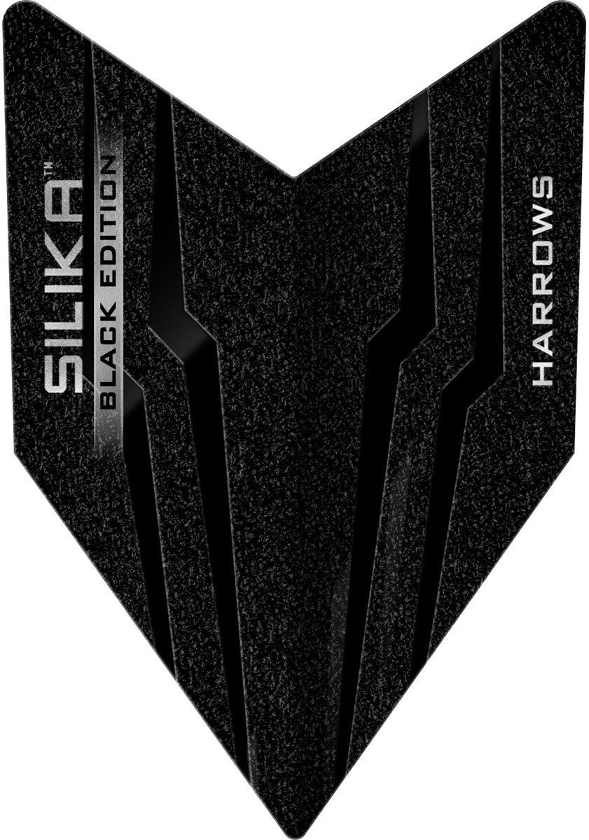 Harrows Silika Black Edition Dart Flights Velos Flights