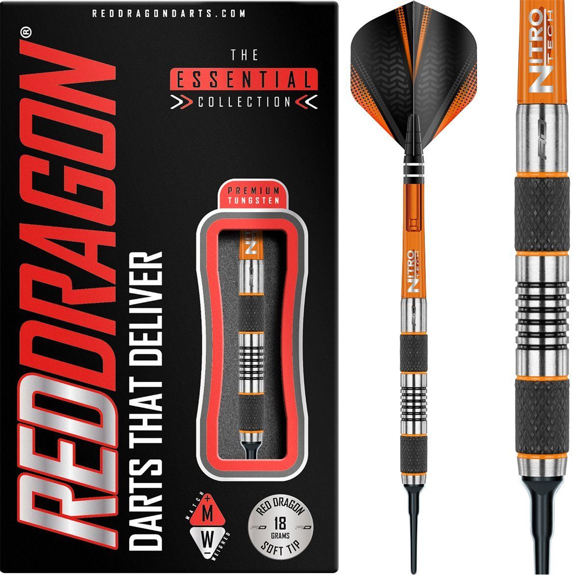 Reddragon Amberjack 1 Softdarts 18 Gramm Softdarts
