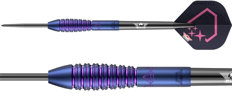Bull´s Christel Timmermans 90% Fléchettes à pointe acier 25 Grammes Steeldarts