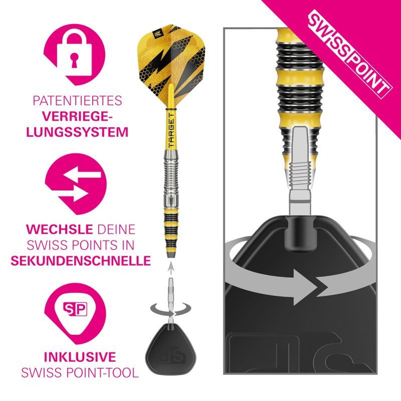 Target Buzz SP 03 90% Steeldarts 23/25 Gram Steeldarts