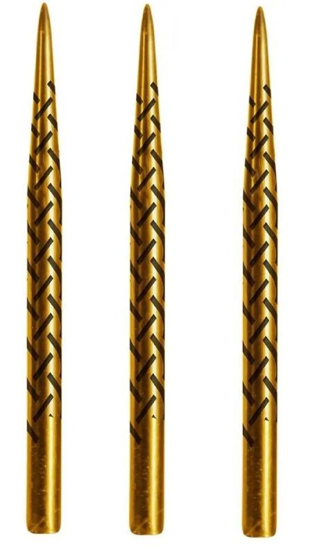 Shot Warrior Gold Titanium Cinder Grip 32/35/38/45 mm Wechselspitzen