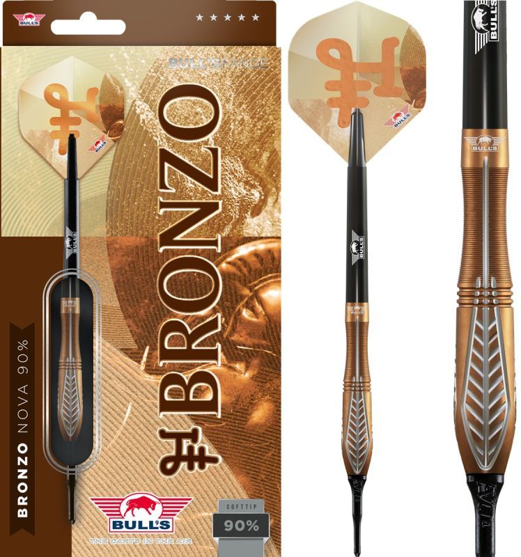 Bull´s Bronzo Nova 90% Softdarts 20 Gramm Softdarts
