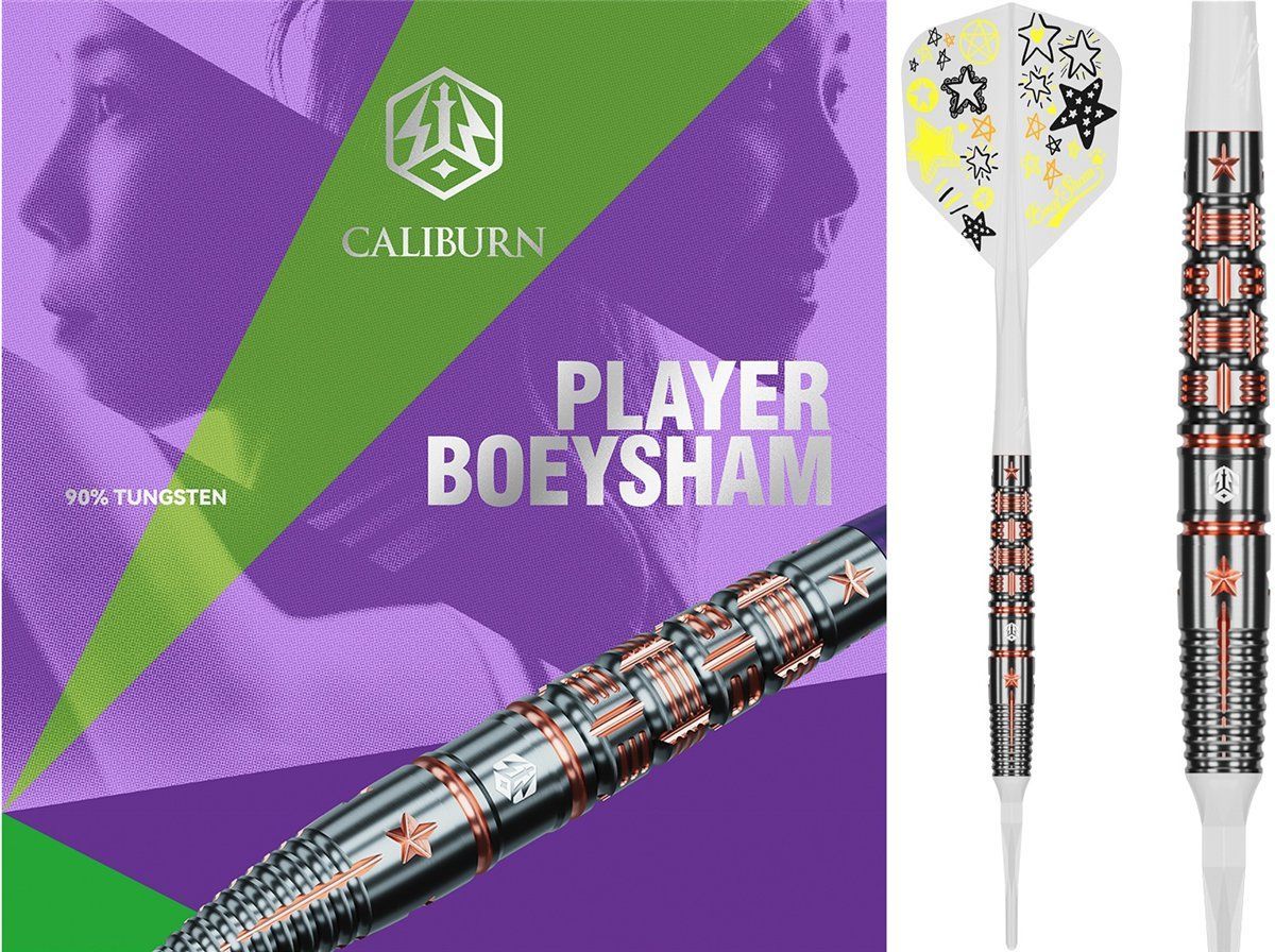 Caliburn Player Boey Sham 90% Softdarts 19 Gramm Softdarts