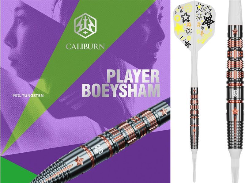 Caliburn Player Boey Sham 90% Softdarts 19 Gramm Softdarts