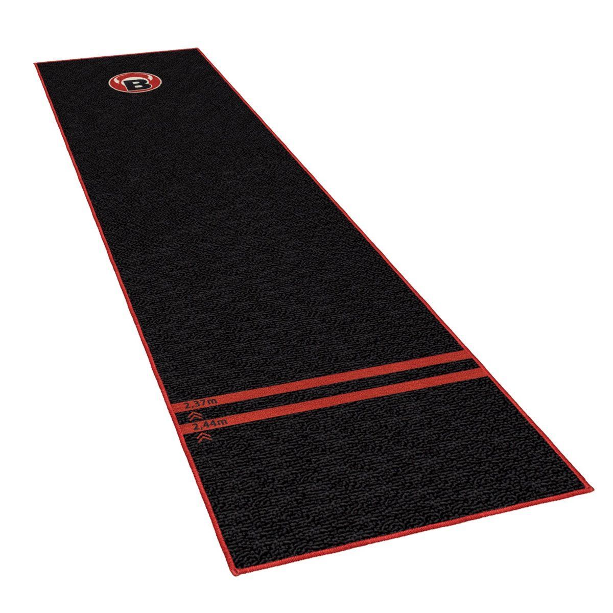 BULL'S Carpet Mat "170" Black/Red Dart Schutzmatte